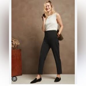 Banana Republic High Rise Air Stretch Tapered Pant Size XL NWT